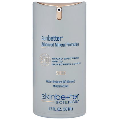 sunbetter SHEER SPF 70 Sunscreen Lotion